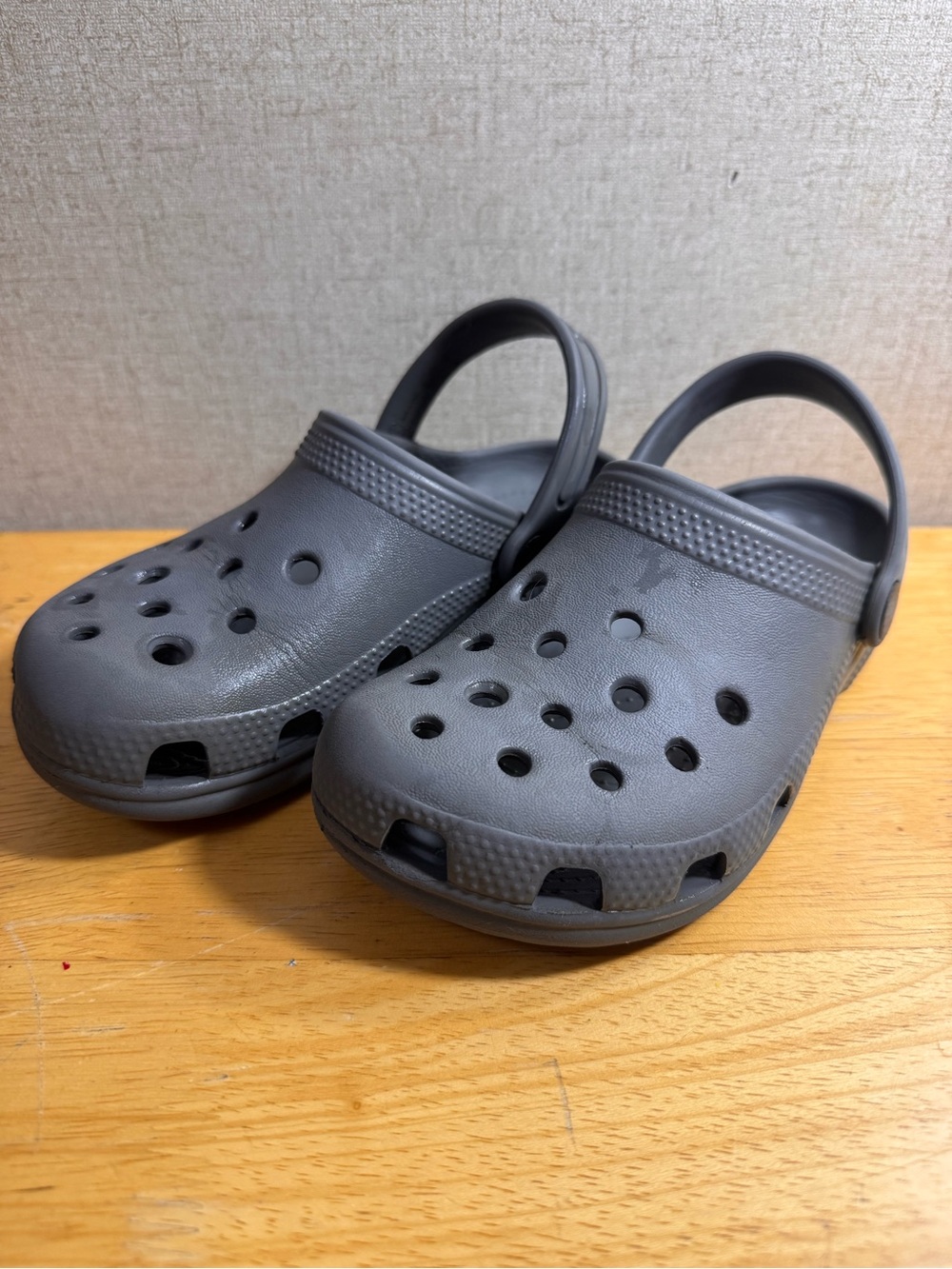 Kids Gray Crocs